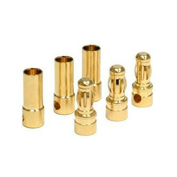 Коннекторы HOBBYWING Banana Plug (бананы) 3,5мм